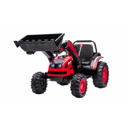 Vozilo Bager traktor Crvena