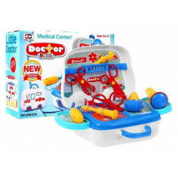 Doktorski set + kovčeg za hitnu pomoć za djecu 3+ Prijenosna igračka + pribor za doktorske alate