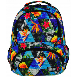 St.RIGHT Školski ruksak s četiri pretinca Paradise