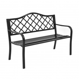 Aga Metalna vrtna klupa MR2003 127x60x89 cm