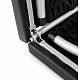 Aga Vrtni sklopivi stol 240x74x74 cm Crni
