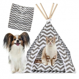 ZW8D KREVET ZA PSA MAČKU ŠATOR TIPI