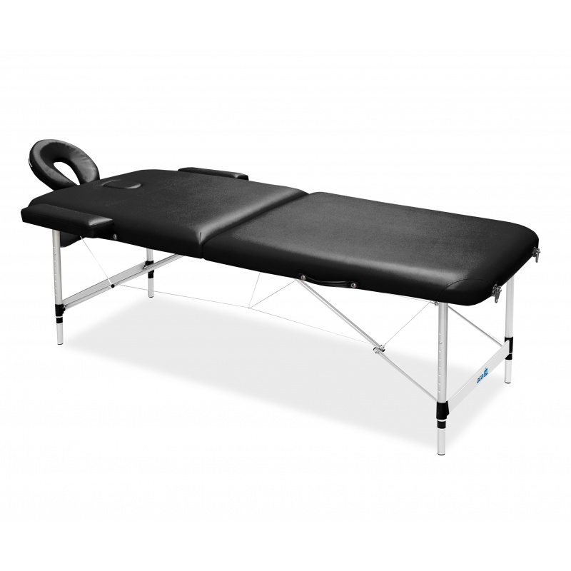 Aga Aluminijski masažni stol MR7150 Crni
