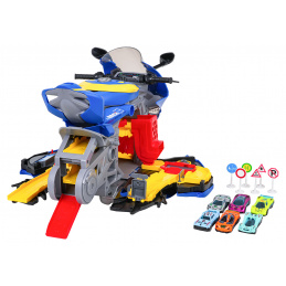 MEGA Parkiranje s funkcijom dima motocikla