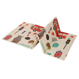 Aga Edukativna sklopiva pjenasta obostrana podloga Grad/Šuma