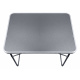 Aga Sklopivi kamping stol 80x60x70 cm Sivi