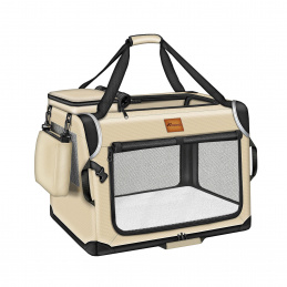 Tresko Transporter za pse i mačke 70x52x52 cm Bež