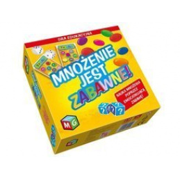 Igra množenja je zabavna edukacija Multigra GR0391
