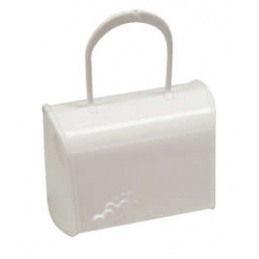 Torbica za dudu 0m+ POUPY Bijela torba