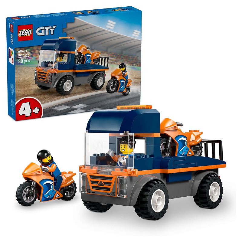 LEGO® City 60491 Transporter motocikala