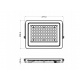 LED reflektor PREMIUM LINE - 50W - IP65 - neutralna bijela