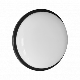 LED stropna svjetiljka crna TOR-202C - IP65 - 20W - neutralno bijela