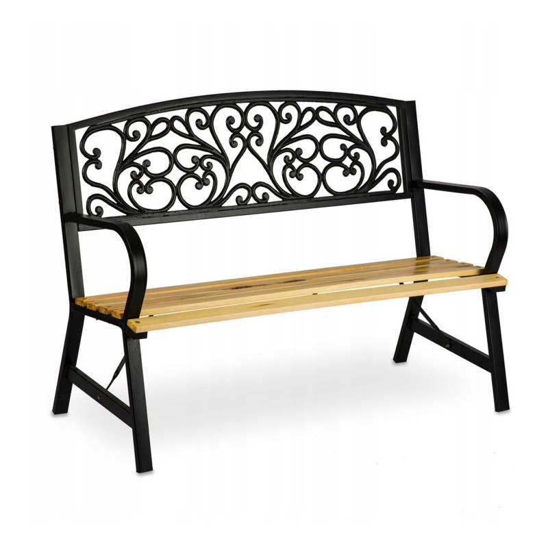 Aga Vrtna klupa DSC7517 120x56x87 cm