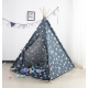 Aga4Kids Dječji Teepee Zvijezde Tamno plava