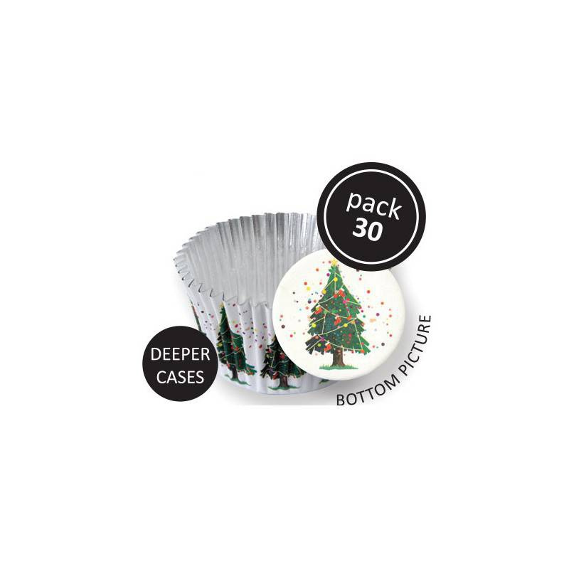 Božićna drvca kalupi za muffine 30 kom - PME - PME