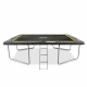 Aga Pravokutna trampolina 244x335 cm Crna/Žuta