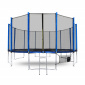 Aga SPORT PRO Trampolin 500 cm Plava + zaštitna mreža + ljestve + džep za obuću