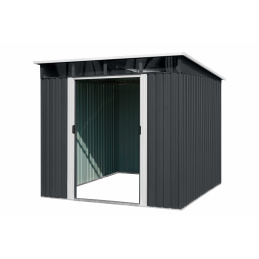 Aga Vrtna kućica 238x202x194 cm Tamno siva