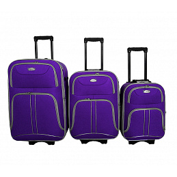 Linder Exclusiv Set kofera Lila 6CZ008 - II. KVALITETA
