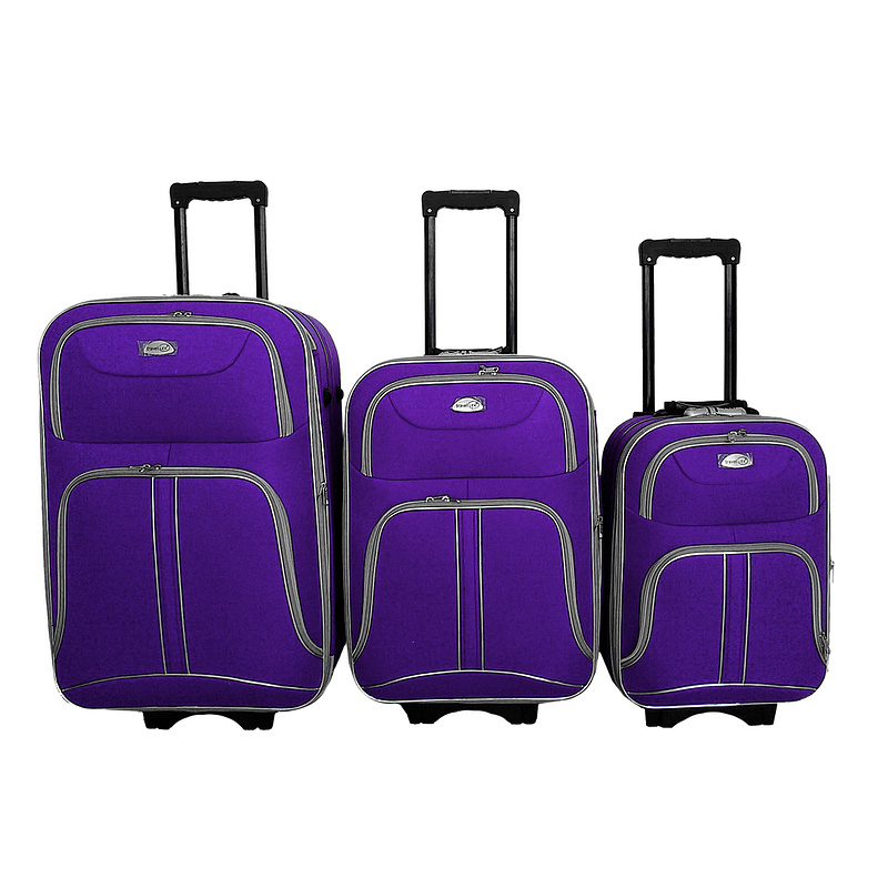 Linder Exclusiv Set kofera Lila 6CZ008 - II. KVALITETA