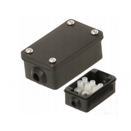 Električna razvodna kutija IP68 crna