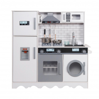 Aga4Kids Dječja drvena kuhinjica MR6160 Bijela