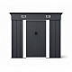 Aga Vrtna kućica 222x174x125 cm Tamno siva
