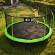 Aga SPORT EXCLUSIVE Trampolin 430 cm Svijetlo zelena + zaštitna mreža + ljestve