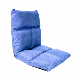 Aga Podesivi podni naslonjač 52x55x55 cm Plavi