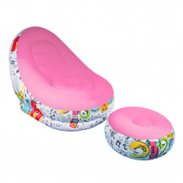 Aga Napuhujuća fotelja s osloncem za noge DS2508