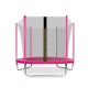 Aga SPORT FIT Trampolin 180 cm Pink + unutarnja zaštitna mreža