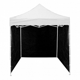 Aga Bočne stranice za prodajni štand 3x2m Crna