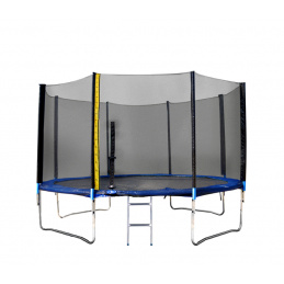 Linder Exclusiv Trampolin XXL 366 cm + zaštitna mreža + ljestve + pokrivna cerada
