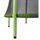 Aga Dječja trampolina 116 cm Svijetlo zelena + zaštitna mreža