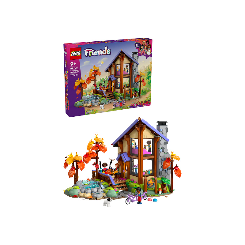 LEGO® Friends 42705 Ugodna šumska koliba