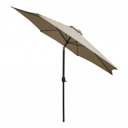 Linder Exclusiv Nagibni suncobran 250 cm Sivo-smeđi