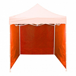 Aga Bočne stranice za prodajni štand 3x2m Narančasta