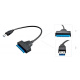 Adapter USB na SATA 3.0 ISO 8802