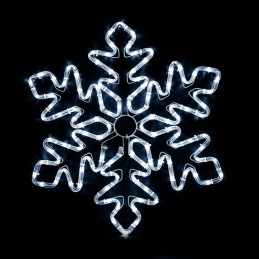 LD1 SVIJETLEĆE PAHULJE LED LAMPA 55CM BIJELA