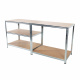 Linder Exclusiv Metalna polica 180x100x60 cm 5 polica