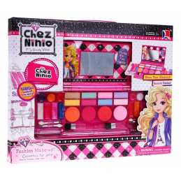 Slikarski set Ružičasta paleta za djecu 5+ Šareni make-up + pribor