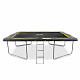 Aga pravokutni trampolin 244x335 cm crna/žuta - II. KLASA