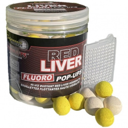 Starbaits Plutajući Boilies Fluo Pop Red Liver 14mm 80g