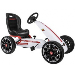 ABARTH sportska pedala karta PA0167 - Bijela