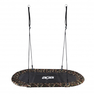 Aga Viseća ovalna ljuljačka 150x79 cm Maskirna
