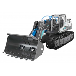 Sklopivi set građevinskih vozila 3 u 1 za djecu 8+ Hidraulički pogon + građevinski dijelovi 168 el.