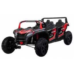 Četverosjedna buggy ATV RACING UTV2000 s li-ion baterijom Crvena