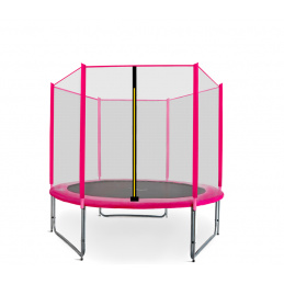 Aga SPORT PRO Trampolin 180 cm Pink + zaštitna mreža