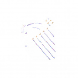 Aga4Kids Samoljepljivi kamenčići DS8113BH