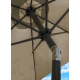 Linder Exclusiv Nagibni suncobran 250 cm Sivo-smeđi